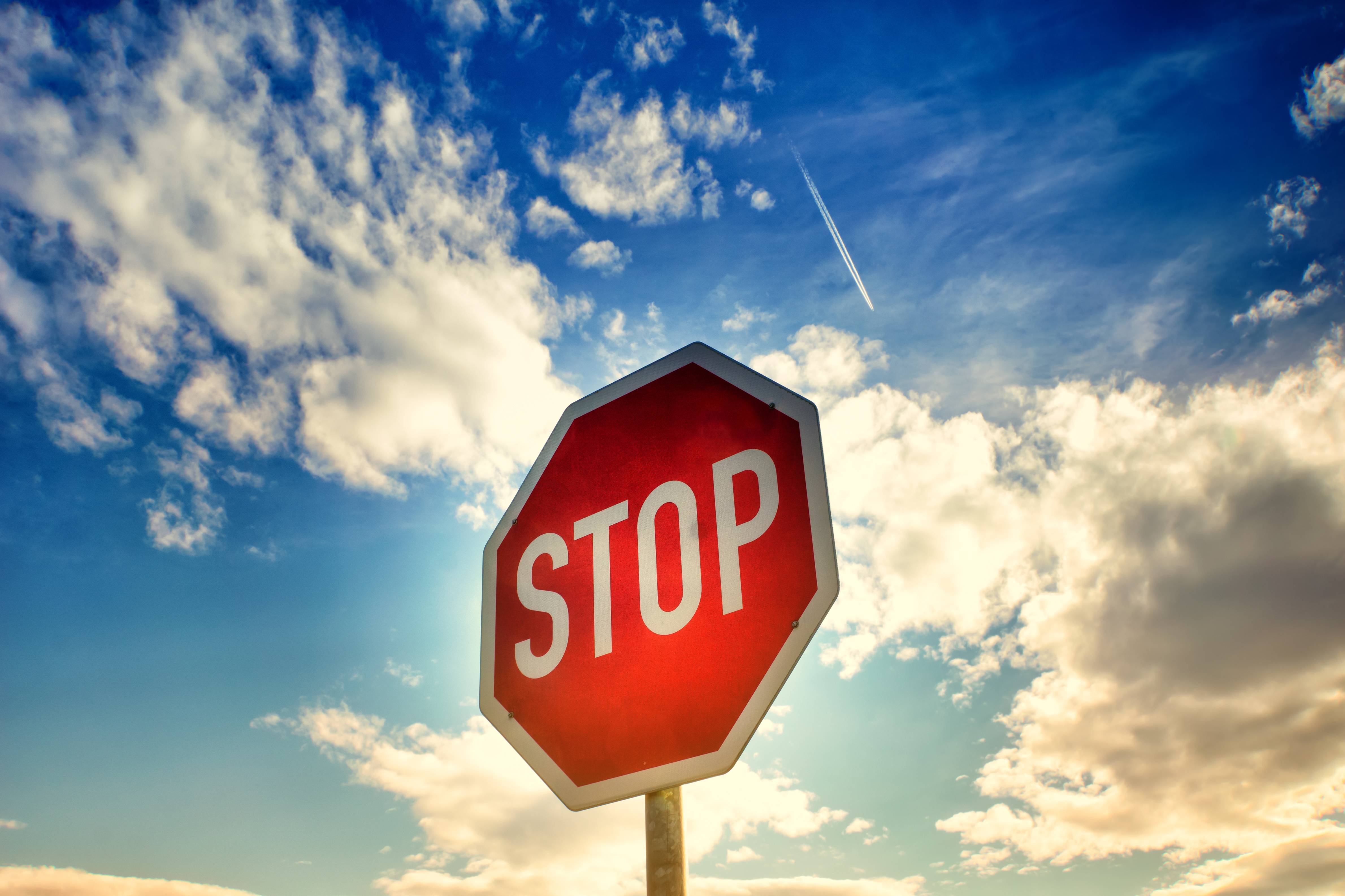 stop sign