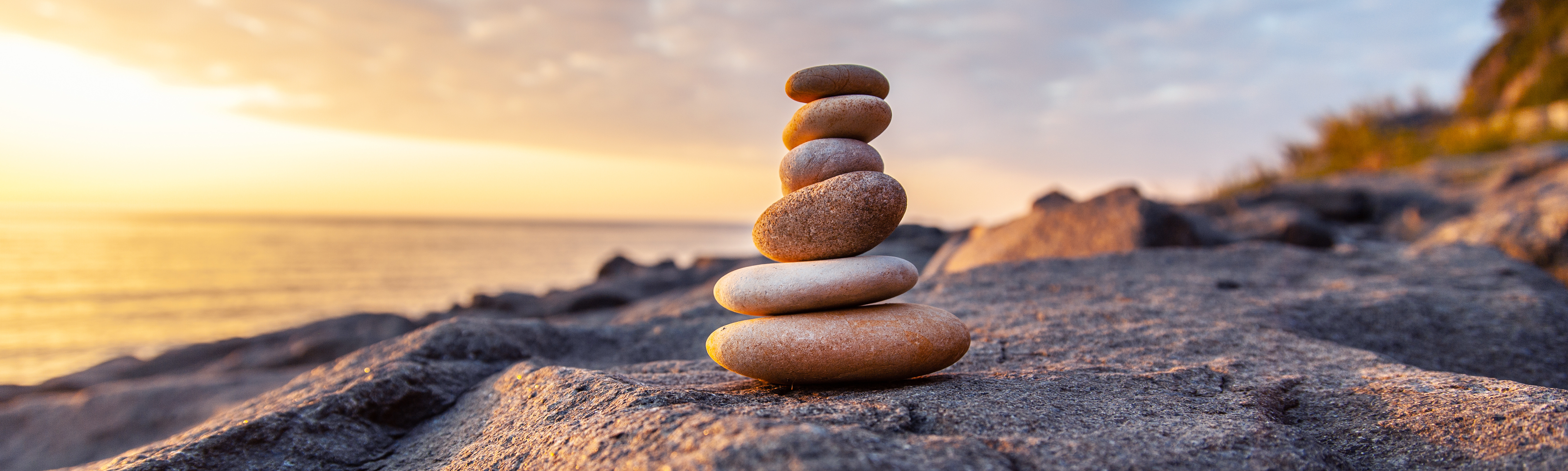 stones on rocky beach