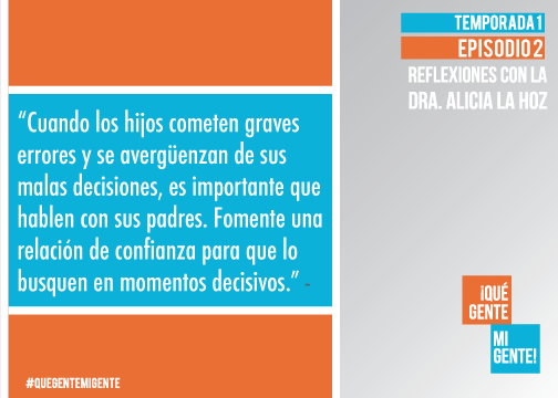 Cuando los hijos comenten graves errores y se avergüenzan de sus malas decisiones, es importante que hablen con sus padres. Fomente una relación de confianza para que lo busquen en momentos decisivos.