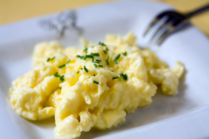 scrambled eggs