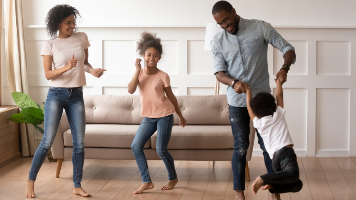 family dancing Get Serious About Fun 