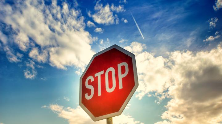stop sign
