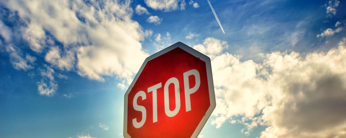 stop sign
