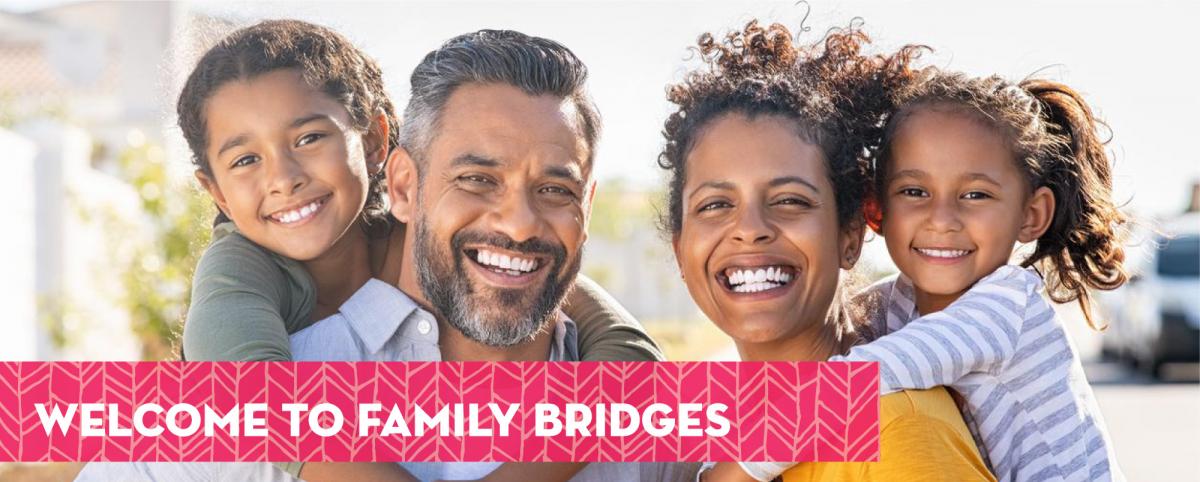 welcome to family bridges happy latino family 